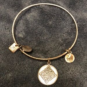 Alex and Ani silver bracelet